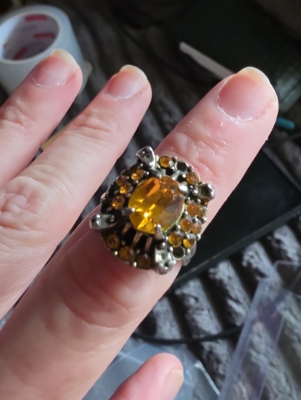 Hollycraft Cocktail Ring